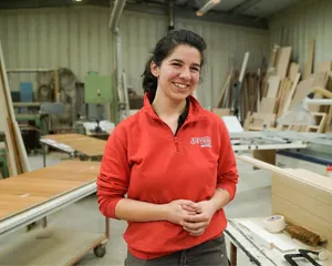  Océane Gendre - "Madame Apprentie" 2024   Apprentie en BTM Ebéniste - Pays de la Loire – Loire-Atlantique 