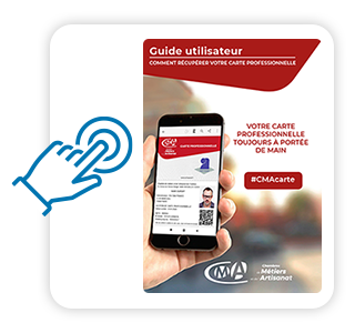 Téléchargez le guide utilisateur pour l'obtention de votre Carte Professionnelle Artisan